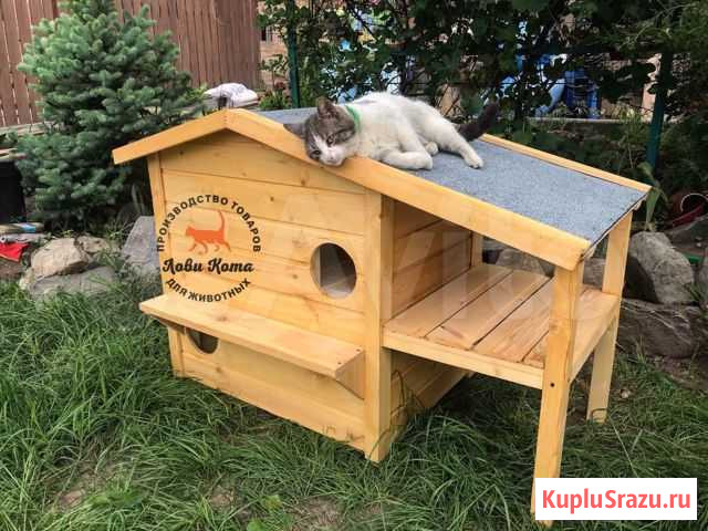 Будка для кошек,от «ловикота» Ростов-на-Дону - изображение 1