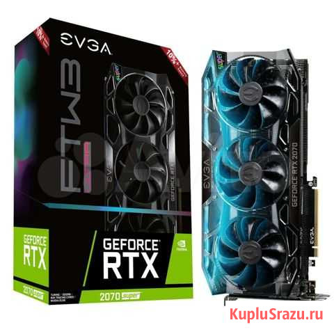 Evga RTX 2070 Super FTW3 Ultra + Краснодар - изображение 1