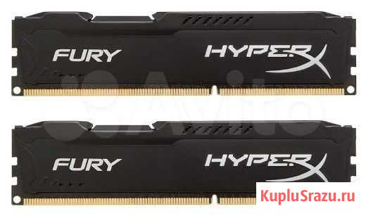 Dimm 8Gb (4Gbх2) DDR3 Kingston 1600MHz новая Новосибирск - изображение 1
