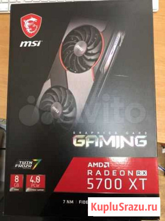 Видеокарта MSI PCI-E 4.0 RX 5700 XT gaming AMD Екатеринбург - изображение 1