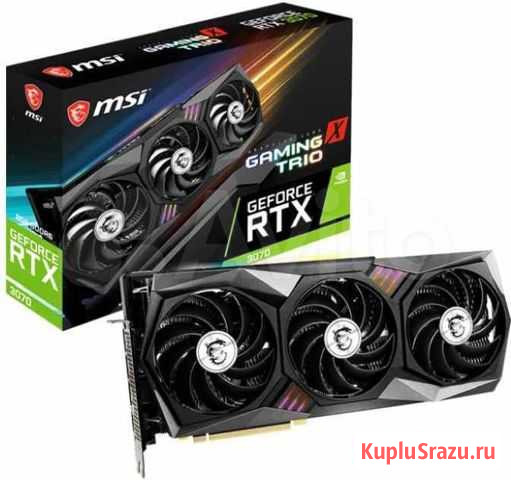 Msi rtx 3070 gaming x trio Москва - изображение 1