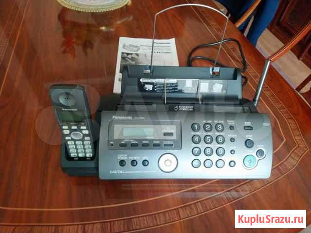 Факс с беспроводной dect трубкой Орск - изображение 1