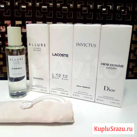Мини-тестеры мужские 40ml Томск - изображение 1