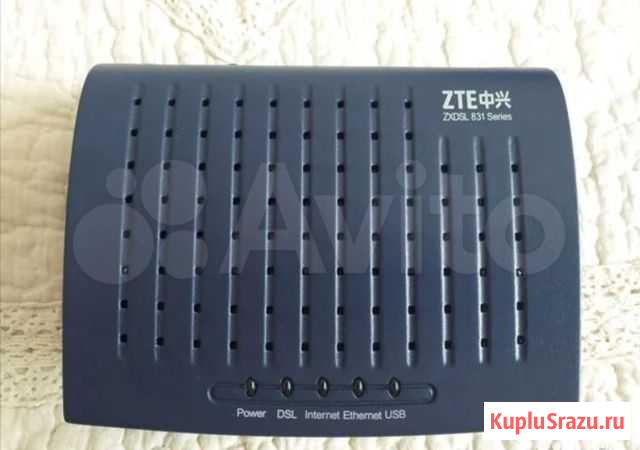 Модем (роутер) ZTE zxdsl 831 Series Торжок - изображение 1