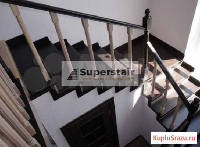 Изготовление лестниц из дерева на второй этаж Подольск - изображение 1