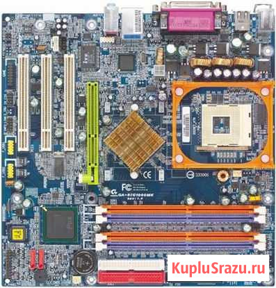 Системная плата сокет 478 GigaByte GA-8IG1000MK Краснодар - изображение 1