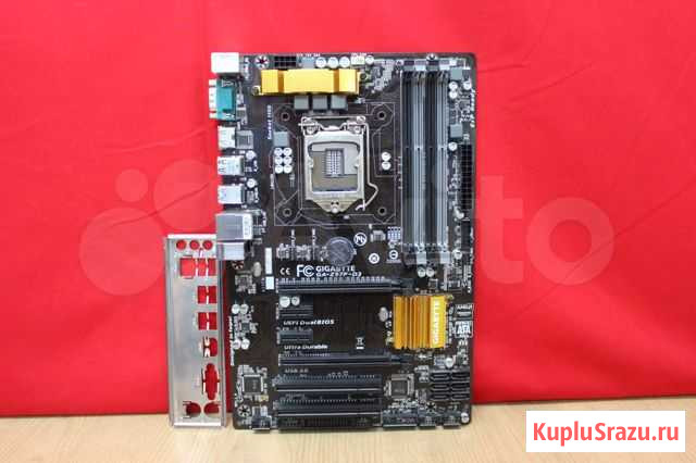 Gigabyte GA-Z97P-D3 Z97. Материнская плата LGA1150 Омск - изображение 1