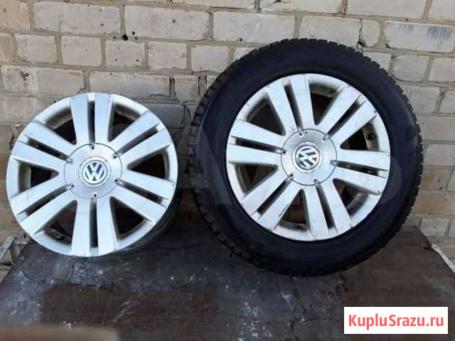 Диск литой 2шт R16 Volkswagen 3C0601025AF Тольятти - изображение 1