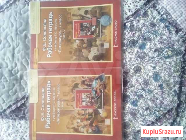Рабочие тетради по литературе 7 кл Курск - изображение 1