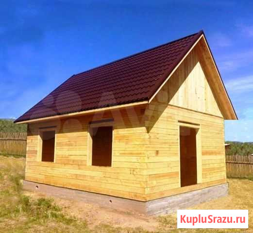 Комплект дома Ольхон №2 4х6 (24кв.м.) Крыша Кровля Иркутск - изображение 1