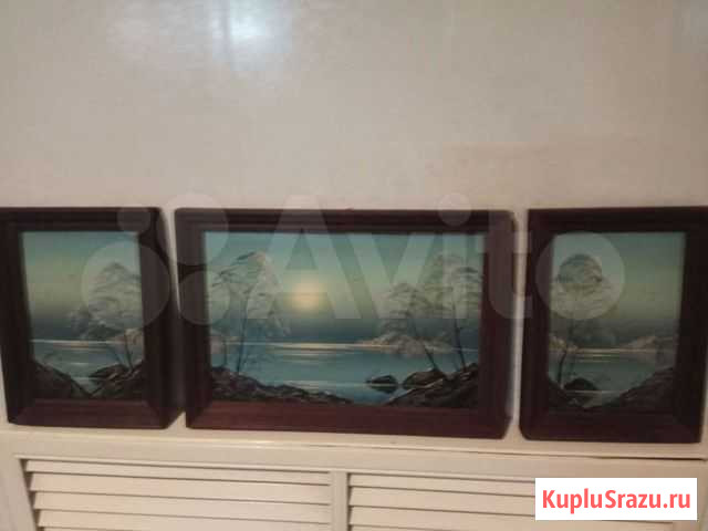 Картина (комплект 3 шт.) Размер: 20-30,30-40см Магнитогорск - изображение 1