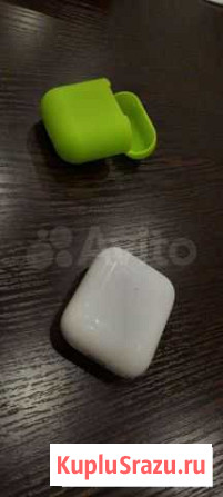 Airpods 2 оригинал бу продаю потому что купил себе Усинск - изображение 1