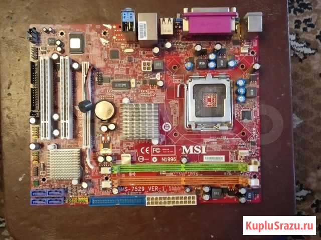 Материнская плата сокет 775 ddr2 Рязань - изображение 1