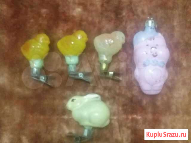 Игрушки елочные СССР Рязань - изображение 1