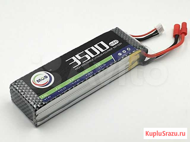 Аккумулятор для rc моделей 3s 3500mah 12v Tplug Москва - изображение 1