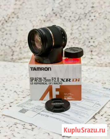 Новый для Никон Tamron SP AF 28-75 mm F2.8 Nikon Евпатория - изображение 1