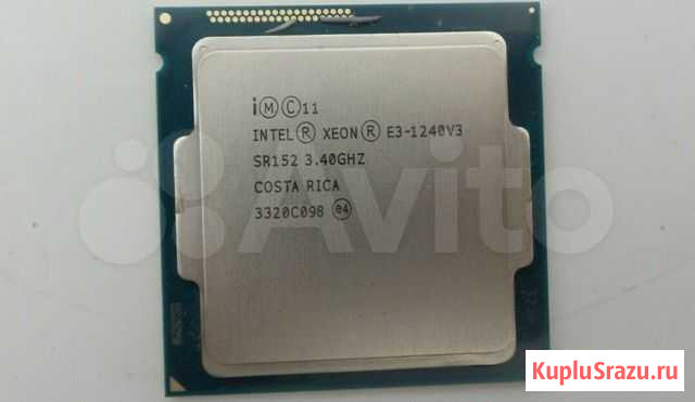 Процессор 1150 xeon e3-1240-v3 (i7 4770) Омск - изображение 1