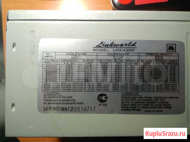 Блок питания 430 w Владимир - изображение 1