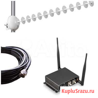Комплект. Kroks Rt-Cse sH +антенна mimo 16дб Петропавловск-Камчатский - изображение 1