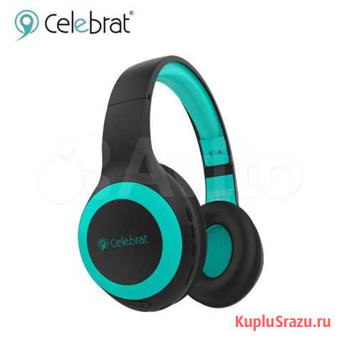 Беспроводные наушники Celebrat a32 Blue Калининград - изображение 1