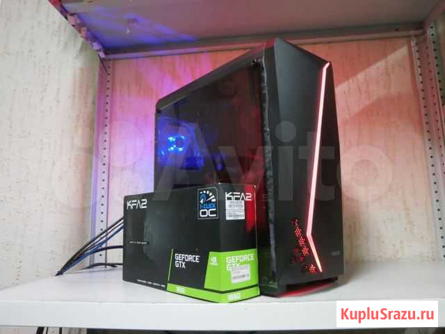 Игровой компьютер Ryzen 5 1400 - GTX1650 4GB Краснодар - изображение 1