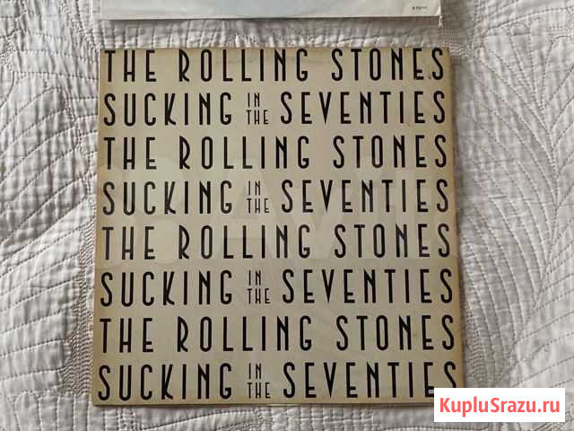 LP Rolling Stones Sucking in the Seventies Красноярск - изображение 1