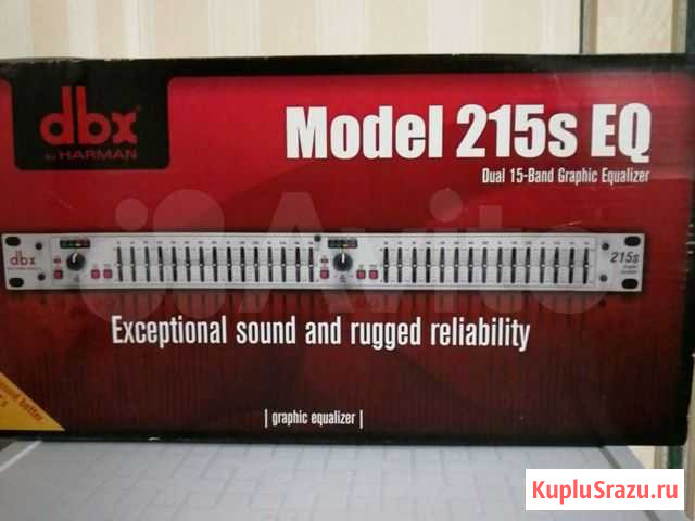 Эквалайзер DBX 215s Киров - изображение 1