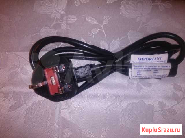 Новый кабель питания с предохранителем Москва - изображение 1
