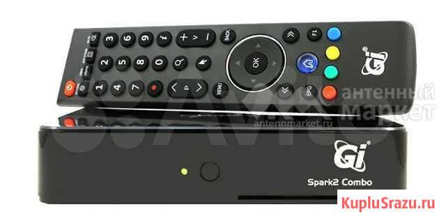 Цифровая андроид приставка GI Spark2 Combo black Ижевск - изображение 1