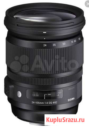 Sigma art 24-105mm F4 DG OS HSM canon ef Москва - изображение 1