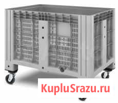 Контейнер iBox 1200x800x913мм(Перф.) на 4 колёсах Самара - изображение 1