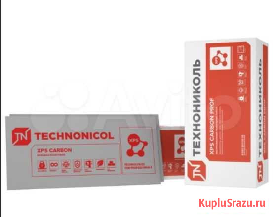 Технониколь XPS carbon prof RF (60 мм) Москва - изображение 1