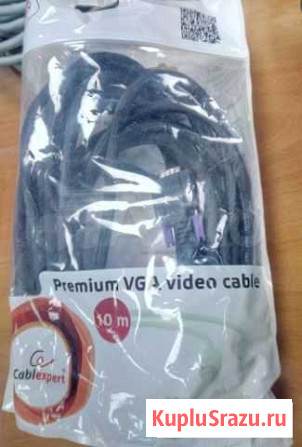Кабели vga-vga 3 шт. длина 10 м и 15 м Тула - изображение 1