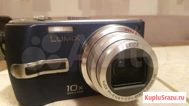 Фотоаппарат Panasonic Lumix DMC-TZ3 синий Санкт-Петербург - изображение 1
