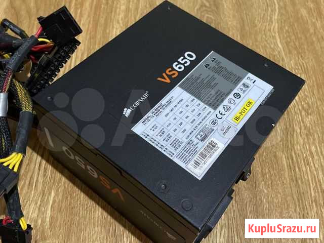 Блок питания Corsair VS650 Белгород - изображение 1