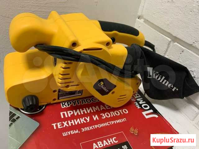 Ленточная шлифмашина Kolner KBS 533*76V Чита - изображение 1