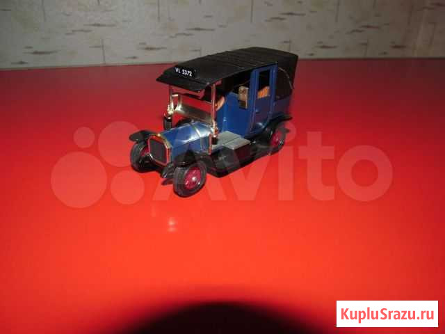 Модель 1:43 Matchbox Unic Taxi 12/14 1907 blue Y28 Уфа - изображение 1