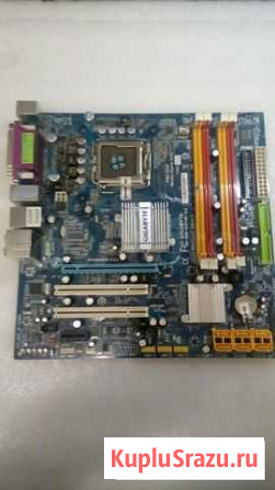 Материнская плата Gigabyte ga-q35m-s2 lga 775 Чебоксары - изображение 1