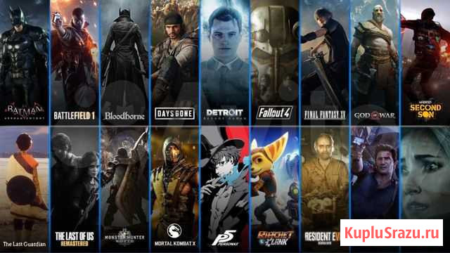 Ps plus collection (код на 20 игр для Ps4) Екатеринбург - изображение 1