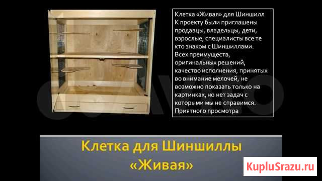 Клетка Живой уголок для грызунов Шиншил дегу кры Уфа - изображение 1