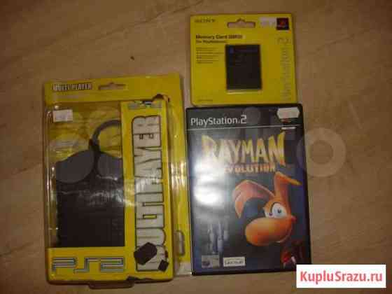 Sony playstation 2 multiplayer+ Карта памяти+ игра Архангельск