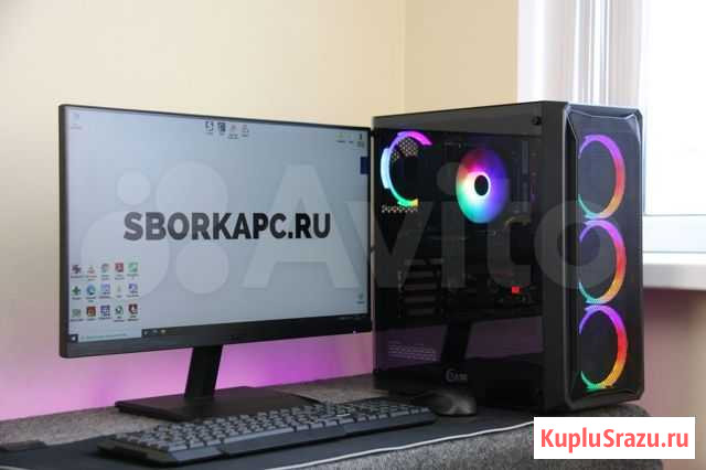 Игровой 12\24 ядер +16gb + RX570 4gb + ssd128+1000 Краснодар - изображение 1