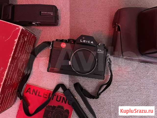 Leica R3 + motor winder + case Воронеж - изображение 1