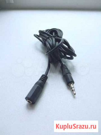 Нов.Кабель 3.5 mm Jack male-female 3m Пермь - изображение 1