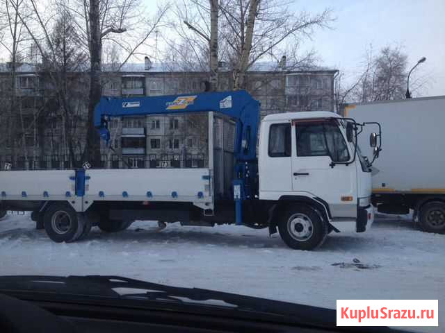 Услуги Кран борт. Эвакуатор Иркутск - изображение 1