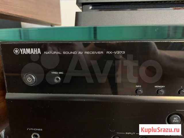 Ресивер Yamaha RX-V373 Black Москва - изображение 1