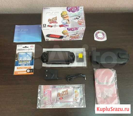 Игровая приставка PSP Slim 3000 Black, 32 Gb Карпинск - изображение 1