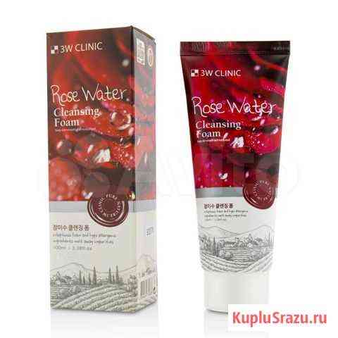 Очищающая пенка для лица с розовой водой Rose Wate Нижний Новгород
