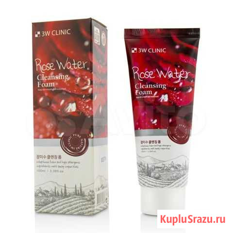 Очищающая пенка для лица с розовой водой Rose Wate Нижний Новгород - изображение 1