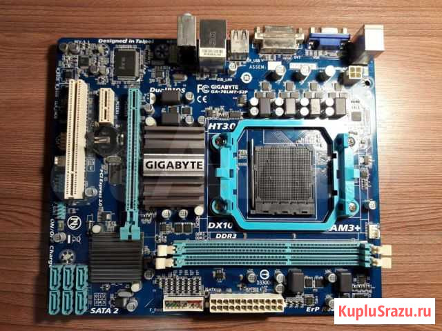 Материнская плата gigabyte ga-78lmt-s2p am3+ Рузаевка - изображение 1